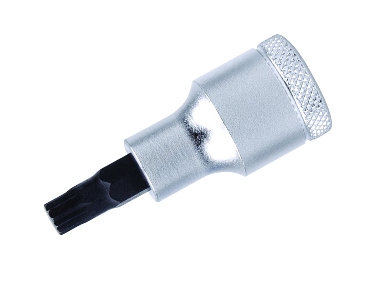 1/2'' on iki köşe m 10 lokmalı bits uç yivli  (60 mm)