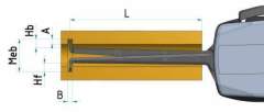 H2M90 Mekanik İç Çap Kanal Komparatörü 90-140 mm