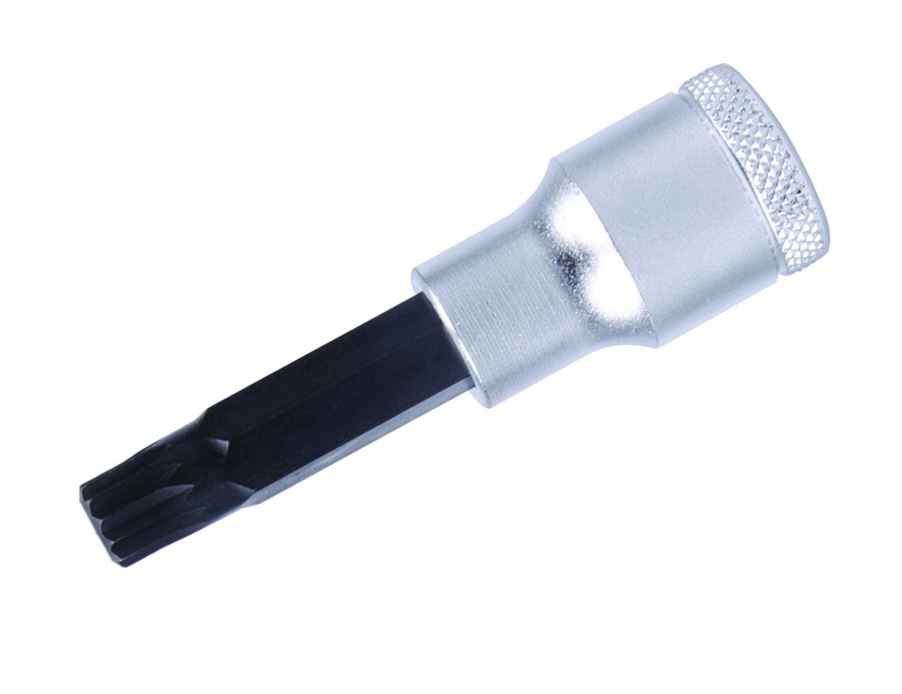 1/2'' on iki köşe m 8 lokmalı bits uç yivli  (80 mm)