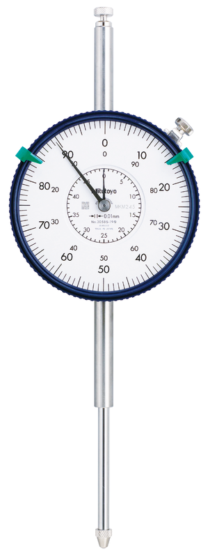 Mitutoyo 3058S-19 50mm Ölçüm Aralıklı 0,01mm Çözünürlüklü Ölçüm Aralıklı Komparatör Saati