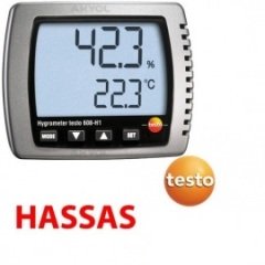 Testo 608-H1 Sıcaklık ve Nem Ölçer (ÇOK HASSAS)