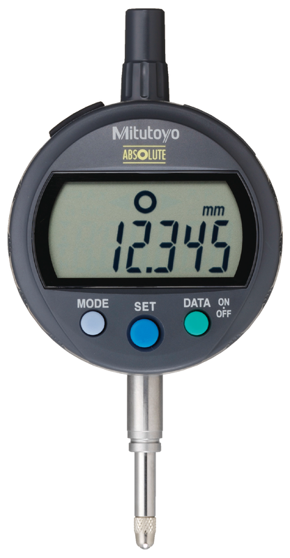 Mitutoyo 543-390B 12,7mm Ölçüm Aralıklı 0,001/0,01mm Çözünürlüklü Dijital Komparatör Saati