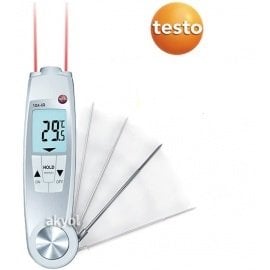 Testo 104-IR Hem Lazerli Hem Problu Gıda Termometresi