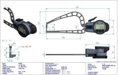 C4R50 Dijital Dış Çap Kanal Komparatörü 0-50 mm
