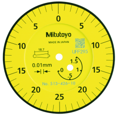 Mitutoyo 513-426-10E 1,50mm Ölçüm Aralığı Salgı Komparatörleri (Yatay Model)