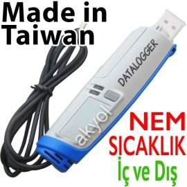 Mic Meter 985945 İç Dış Sıcaklık ve İç Nem Kayıt Cihazı