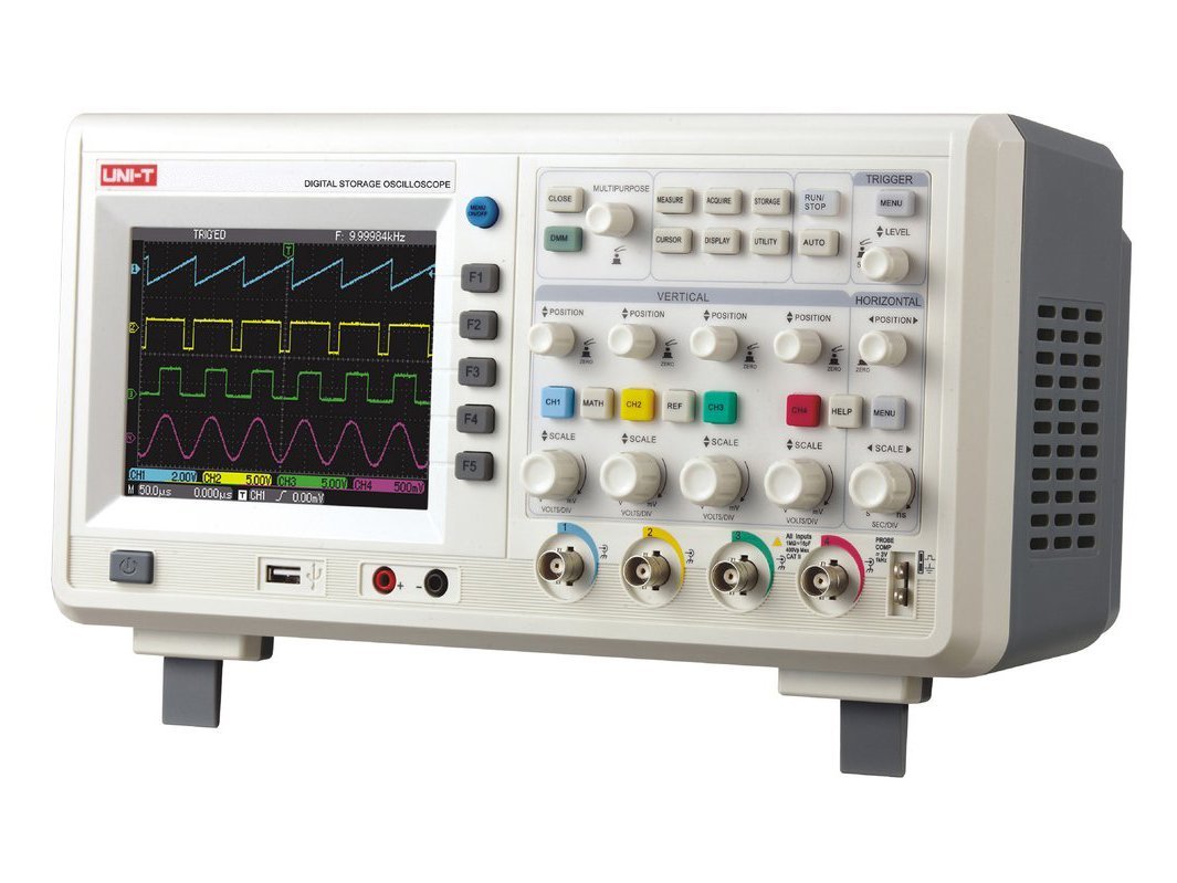 Unit UTD 4104C 4 Kanal 100Mhz Dijital Hafızalı Osiloskop