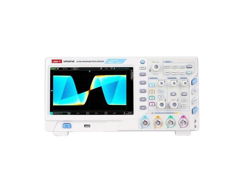 Unit UPO2074E Dijital Ultra Fosforlulu Osiloskop