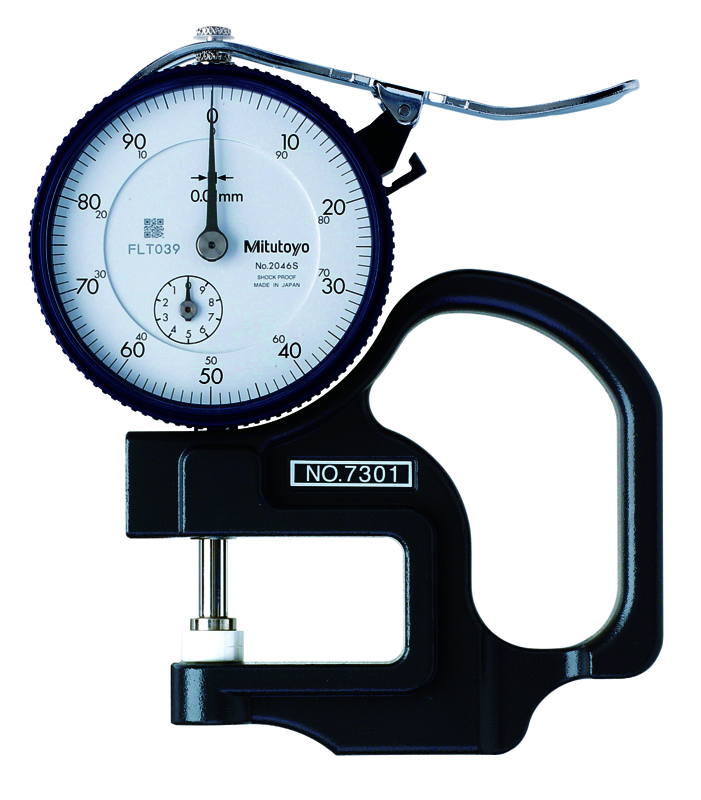 Mitutoyo 7301 0-10mm Ölçüm Aralıklı Kalınlık Ölçme Komparatörü