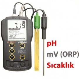 Hanna HI 83141 Harici Problu pH / mV / Sıcaklık Ölçer