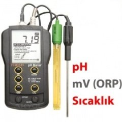 Hanna HI 83141 Harici Problu pH / mV / Sıcaklık Ölçer