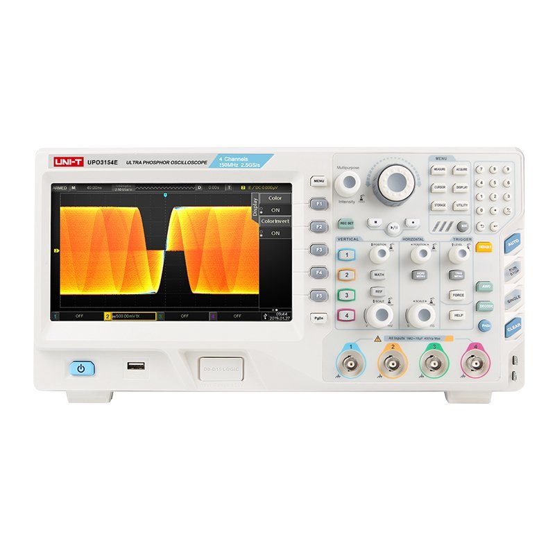 Unit UPO3254E 4 Kanal 250 MHz Ultra Fosfor Osiloskop