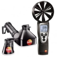 Testo 417-2 Menfez Çıkışları için Anemometre Seti