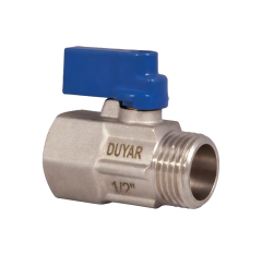 T-2160 Mini Küresel Vana İç-Dış Dişli (PN16)