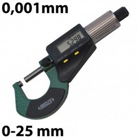 İnsize Dijital mikrometre 3109-25A