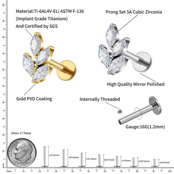 Titanyum Piercing