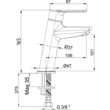 ECA Lia Lavabo Bataryası 106 mm
