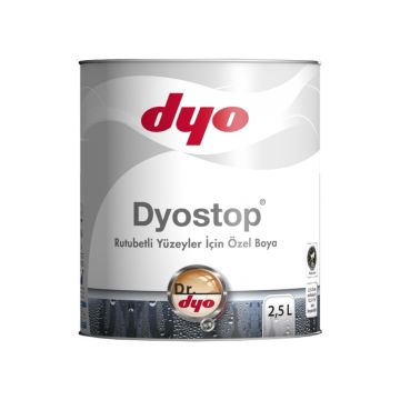 DYOSTOP RUTUBET BOYASI  2,5 lt.  0001  BEYAZ