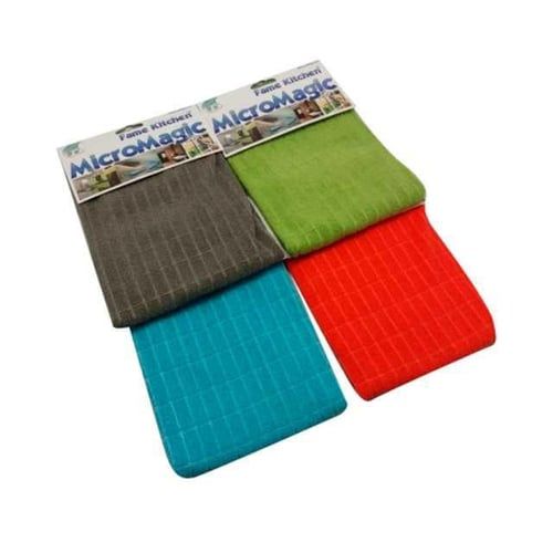 FAME KITCHEN Un 803 Mikrofiber Temizlik Bezi 4'LÜ