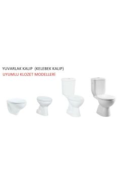 ÇINAR KLOZET KAPAĞI YAVAŞ KAP. KC4000 CREAVİT