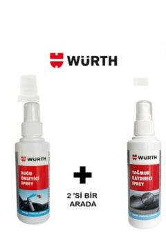 WÜRTH Yağmur Kaydırıcı ve Buğu Önleyici Set
