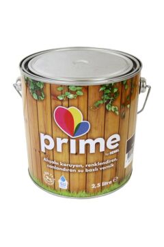 HEMEL Prime Su Bazlı - Aqua Renk + Cila Birleşik İç-Dış Mekan 2,5 Lt-Vernik Tik