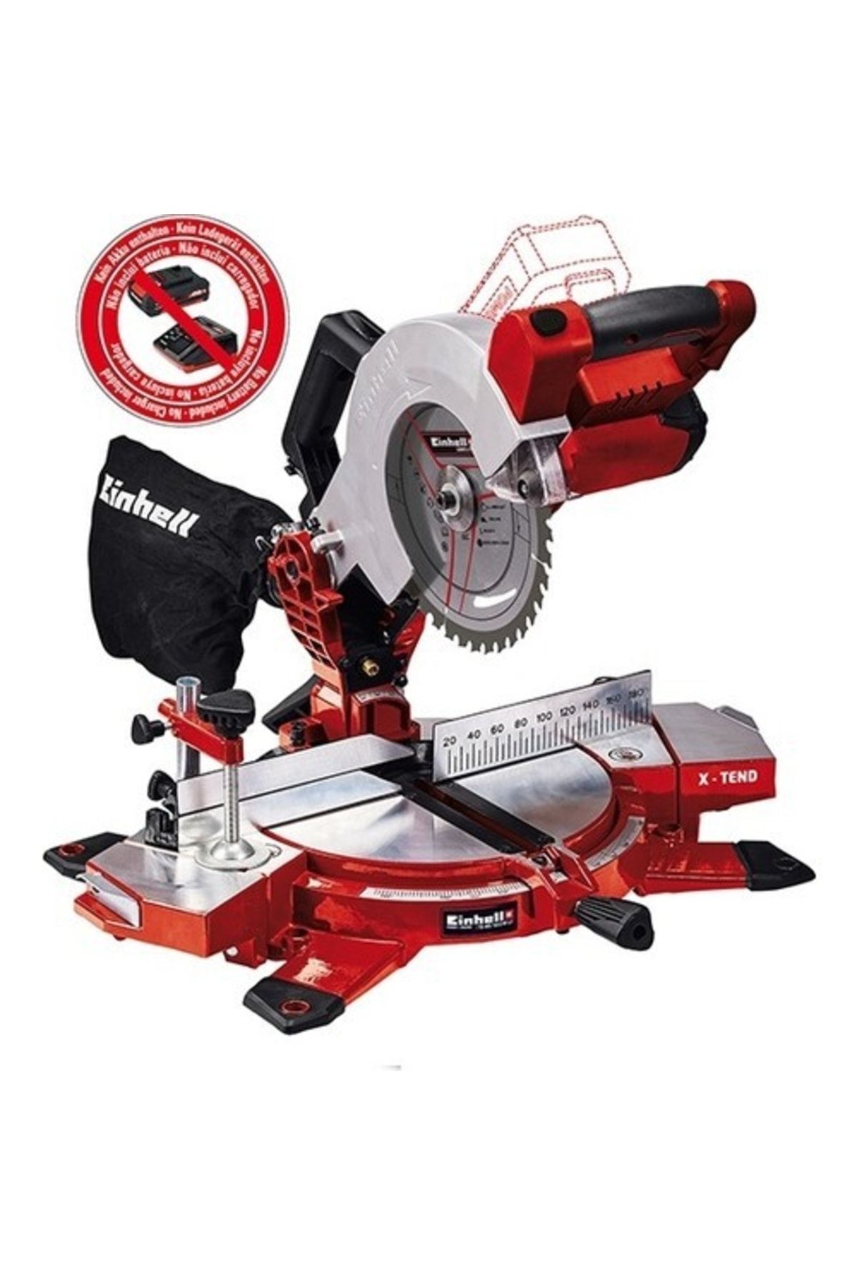 EINHELL TE-MS 18/210 Li Solo Gönye Kesme