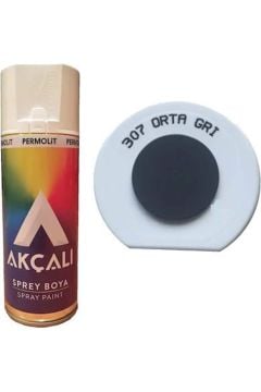 PERMOLİT Akçalı Sprey Boya 400 Ml 307 Orta Gri