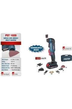 PST 1020 MULTİ 18 V ÇOK AMAÇLI ŞARJLI MAK. PROTER