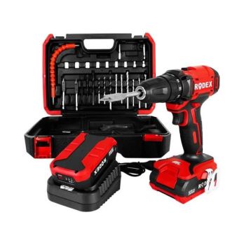 Rodex Akülü Matkap 10mm 16.8v 2x2 Ah Çantalı
