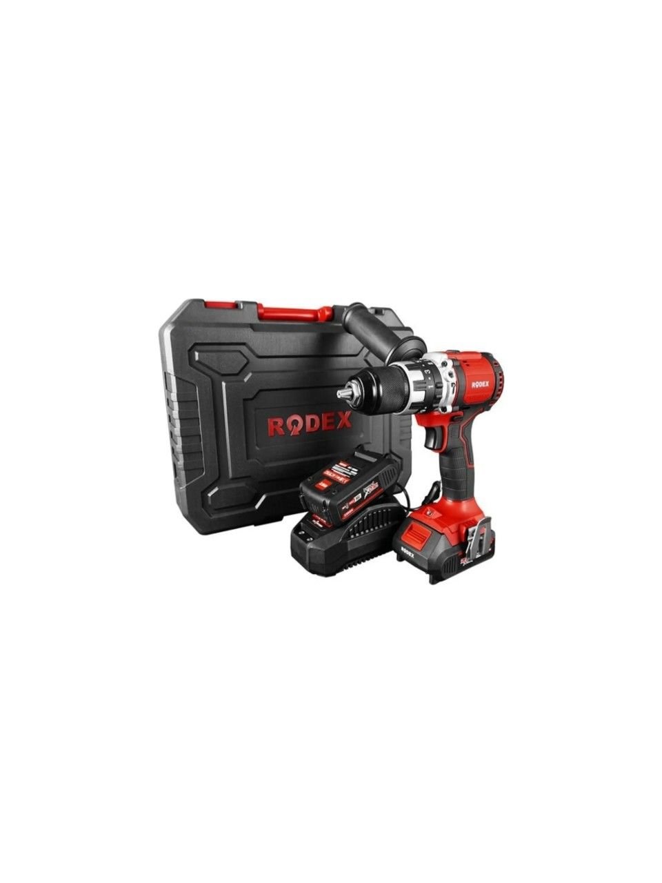 Rodex RPX2360F Kömürsüz Darbeli Matkap 20 V Çift Akülü Vidalama
