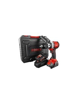 Rodex RPX2360F Kömürsüz Darbeli Matkap 20 V Çift Akülü Vidalama