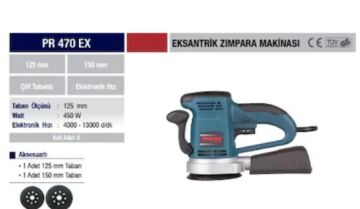 Pr 470 Ex 450W 125X150 Elekt.Hız.Eksn.Zım Proter
