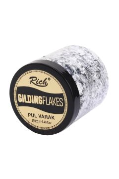 RICH Gilding Flakes Pul Varak Gümüş