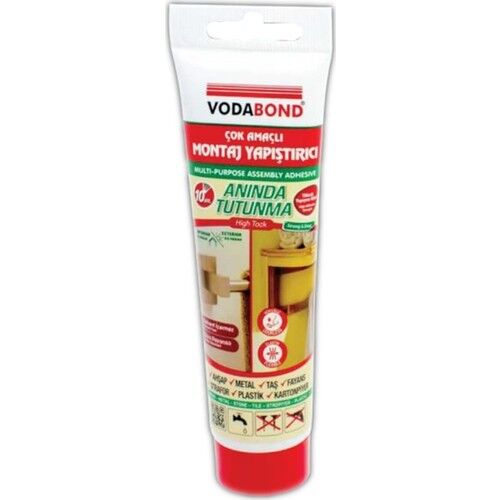 VODABOND CFS10 ÇOK AMAÇLI ŞEFFAF MONTAJ YAPIŞTIRICI 150 ML