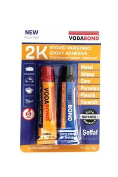 Vodabond 2K Rapid Epoxy Yapıştırıcı 30Gr