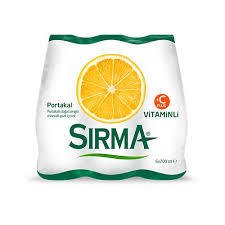SIRMA SODA 200 CC X 6 PORTAKAL