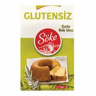 SÖKE SADE KEK UN KARIŞIMI GLUTENSİZ 240 GR