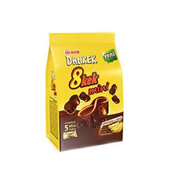 ÜLKER 8 KEK MUZLU MİNİ 162 GR