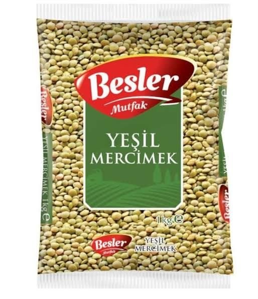 BESLER MUTFAK MERCİMEK YEŞİL 1000 GR