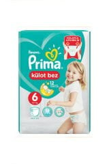 PRİMA KÜLOT BEZ  NO:6 (15+ KG) 15 ADET