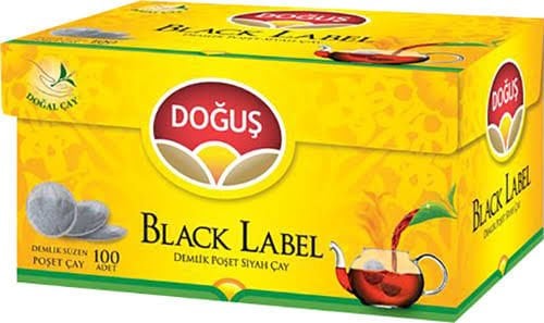 DOĞUŞ ÇAY 100 ADET DEMLİK BLACK LABEL