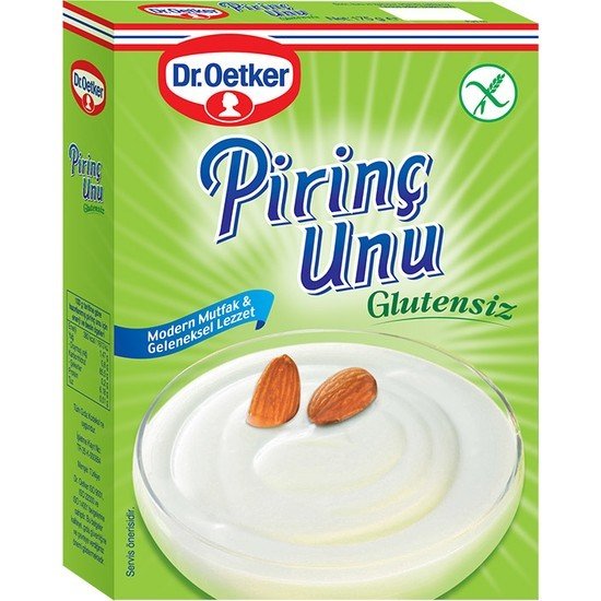 DR. OETKER PİRİNÇ UNU KUTU 175 GR GLUTENSİZ