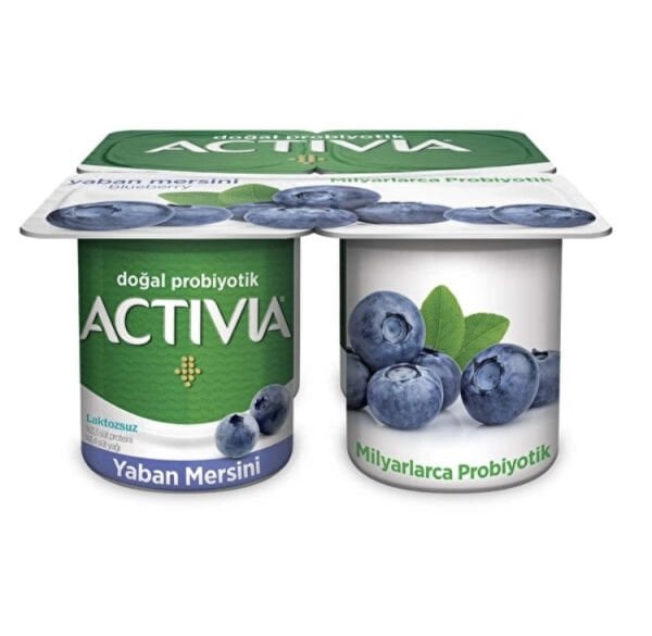 DANONE ACTIVIA 100 GR X 4 YABAN MERSİNLİ