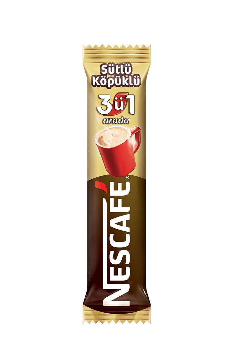 NESCAFE 3 İN 1 ARADA SÜTLÜ KÖPÜKLÜ