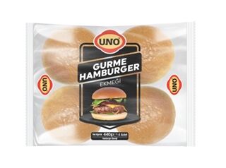 UNO GURME HAMBURGER EKMEĞİ 440 GR 4 LÜ