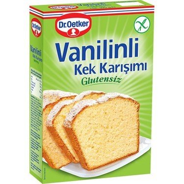 DR. OETKER VANİLİNLİ KEK KARIŞIMI GLUTENSİZ 390 GR