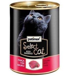 PATİMAX KEDİ MAMASI 400 GR PARÇA TON BALIKLI