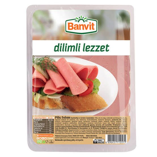 BANVİT PİLİÇ DİLİMLİ SALAM 1000 GR