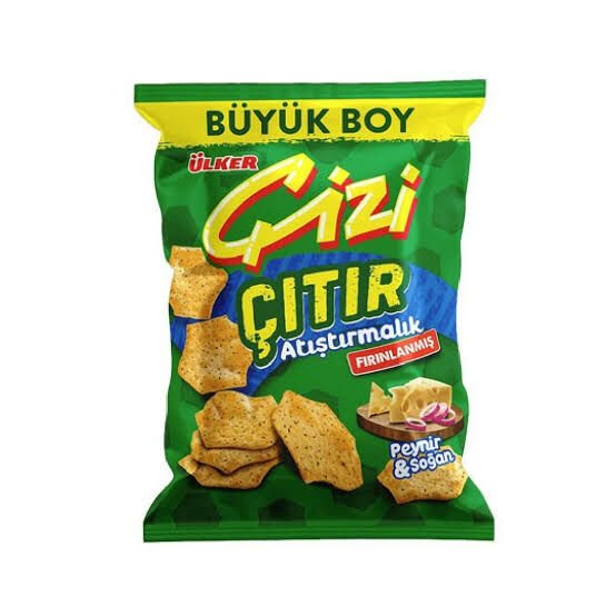 ÜLKER ÇİZİ ÇITIR 80 GR PEYNİR&ŞOĞAN